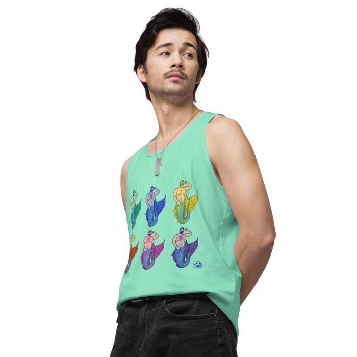 Men’s premium tank top - MerCub Multi - Image 59