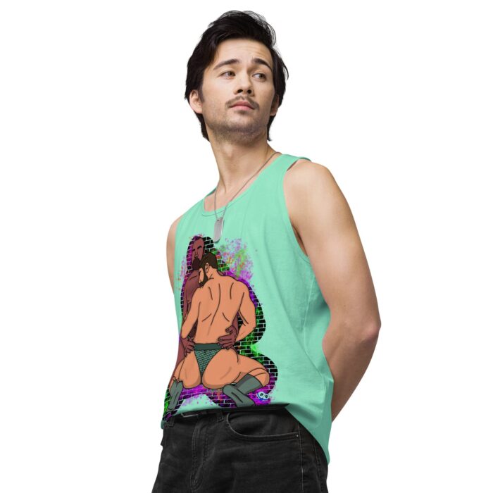 Men’s premium tank top - Mesh - Image 59