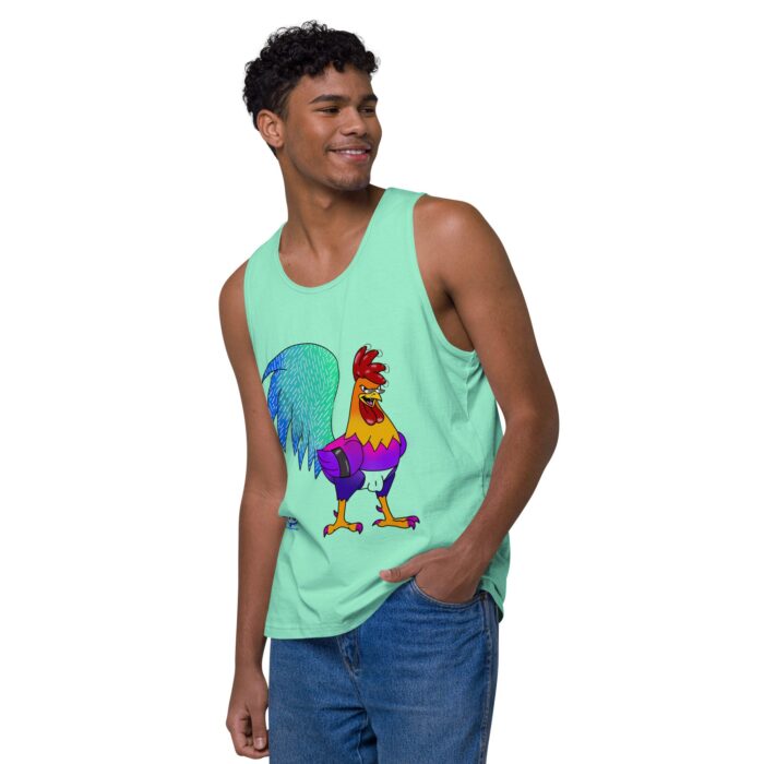 Men’s premium tank top - Pecker - Image 47