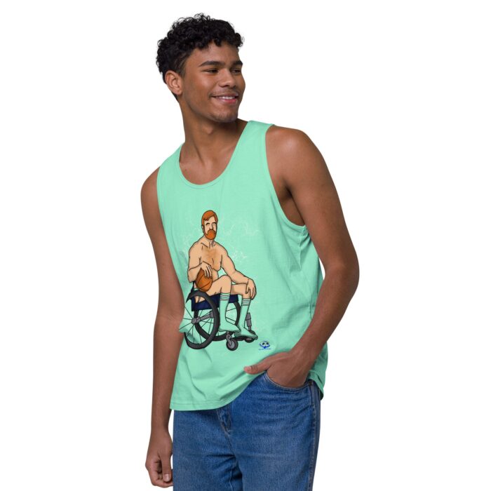 Men’s premium tank top - Rolling Heat - Image 47