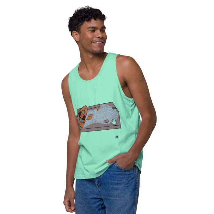 Men’s premium tank top - Rubber Ducky - Image 47