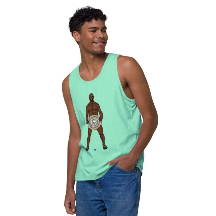 Men’s premium tank top - Safety First - Image 47