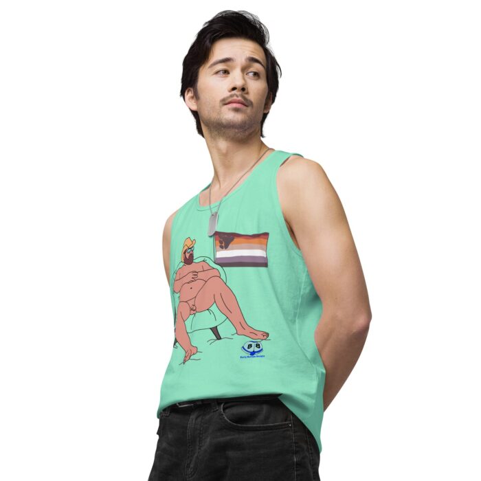 Men’s premium tank top - Beach Day - Image 54