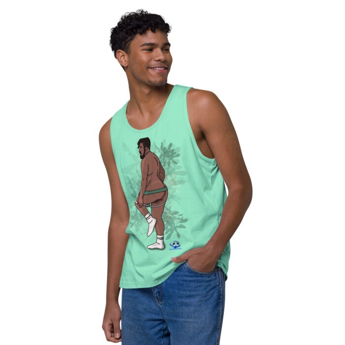 Men’s premium tank top - Undress - Image 47