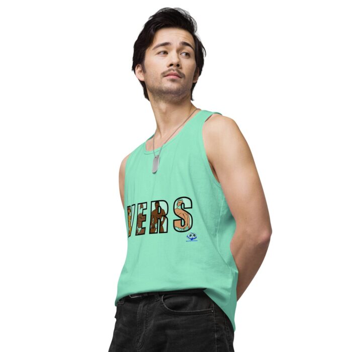 Men’s premium tank top - VERS Cutout - Image 59