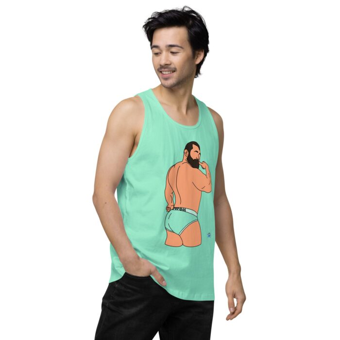 Men’s premium tank top - Bottom - Image 58