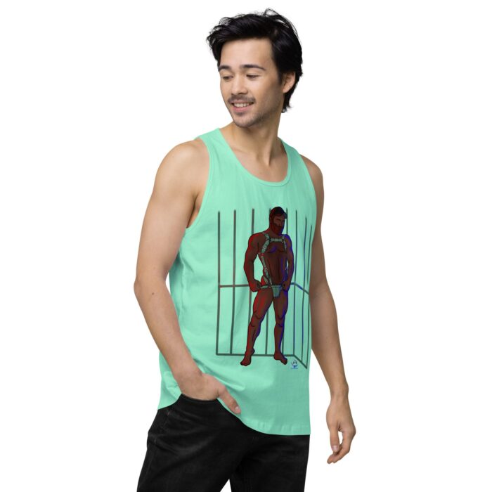 Men’s premium tank top - Busted - Image 58