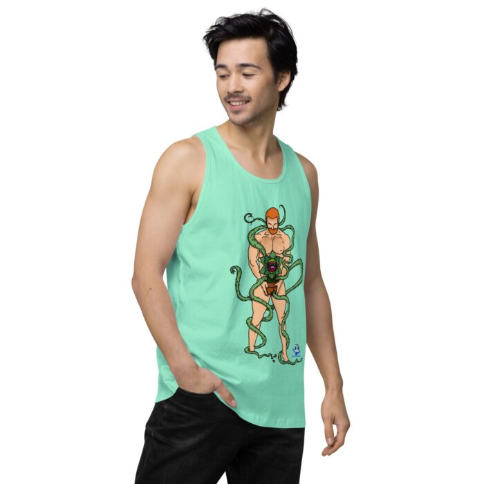 Men’s premium tank top - Feed Me - Image 58
