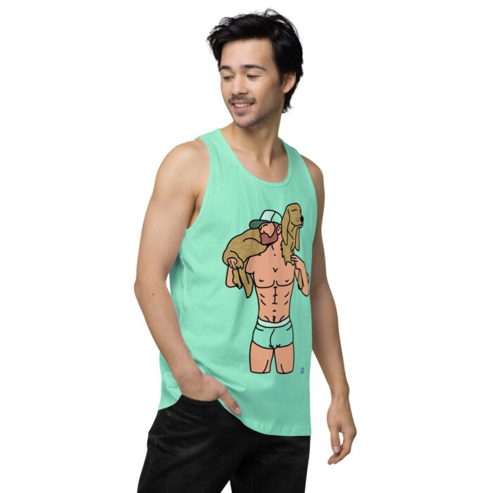 Men’s premium tank top - Man's Best Friend - Image 58
