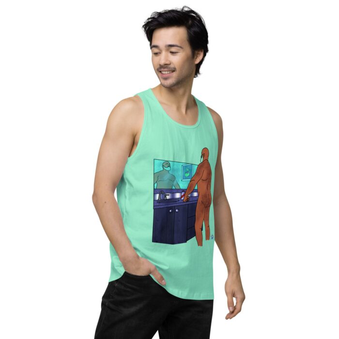 Men’s premium tank top - Morning Routine - Image 58