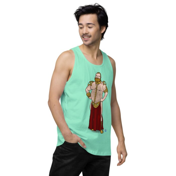Men’s premium tank top - Prince Slaya - Image 48