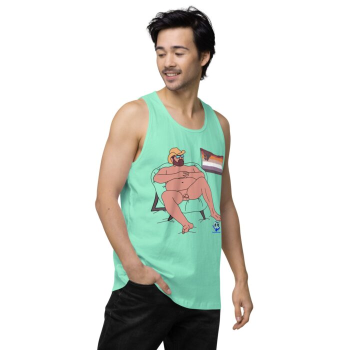 Men’s premium tank top - Beach Day - Image 53