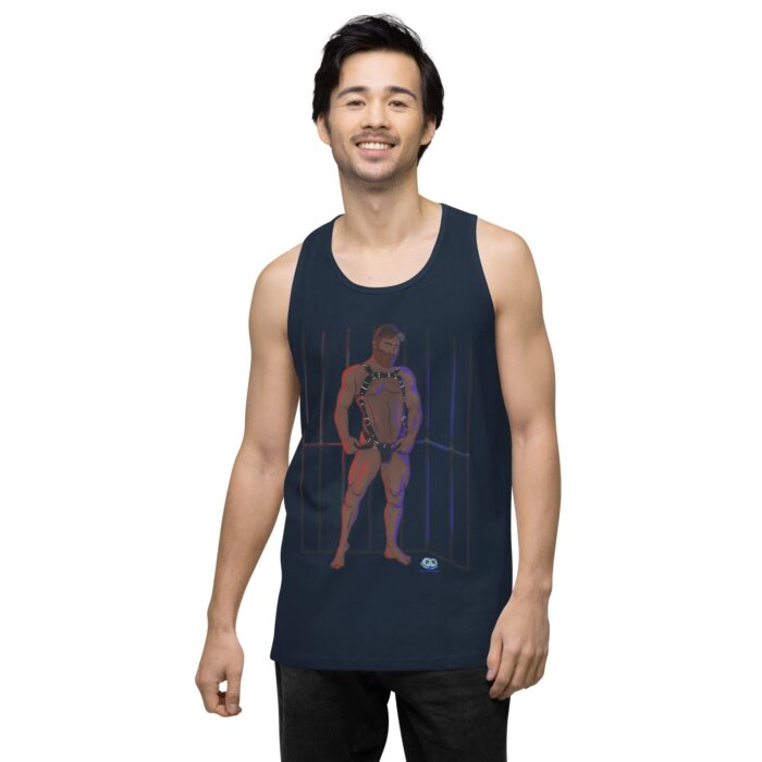 Men’s premium tank top - Busted - Image 18