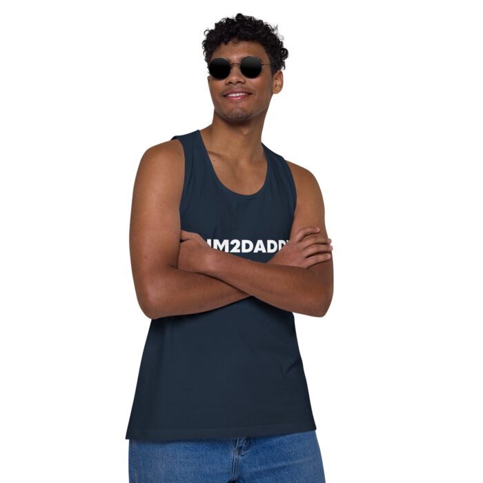 Men’s premium tank top - Cum 2 Daddy - Image 14