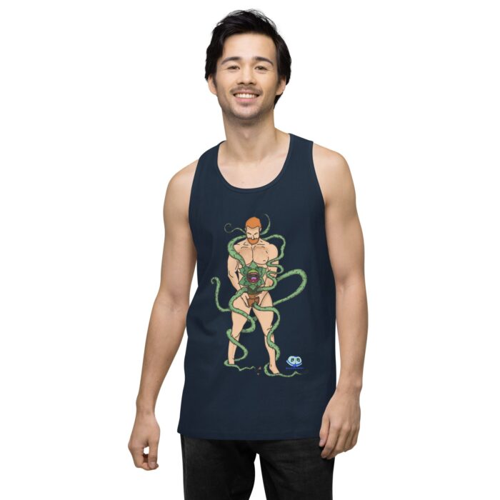 Men’s premium tank top - Feed Me - Image 18
