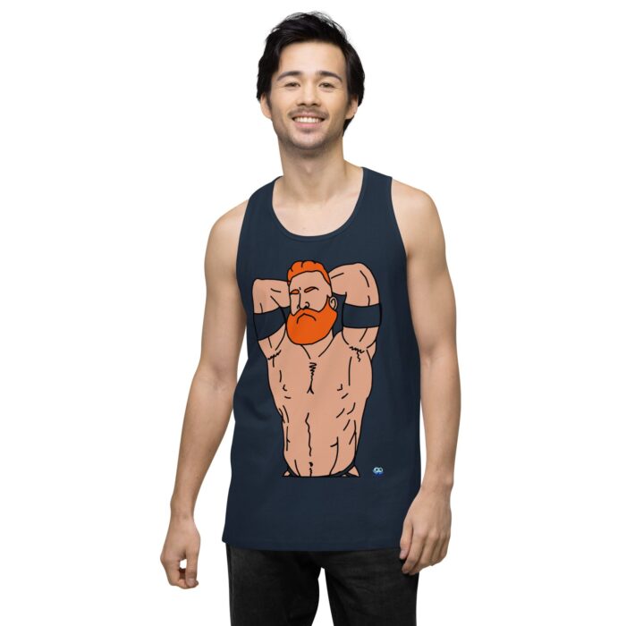 Men’s premium tank top - Ginger Pits - Image 17