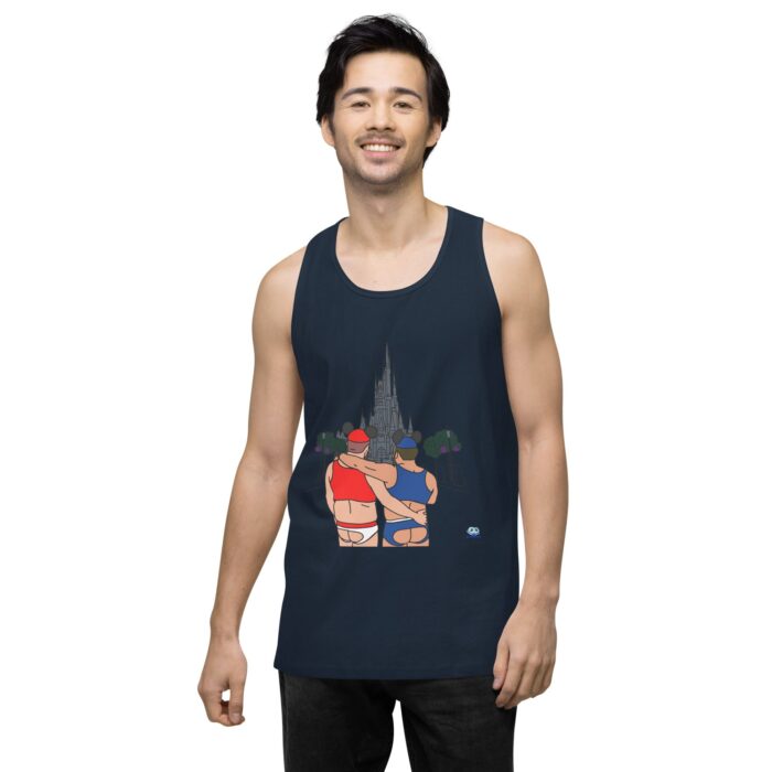Men’s premium tank top - Main Street PG-13 - Image 18