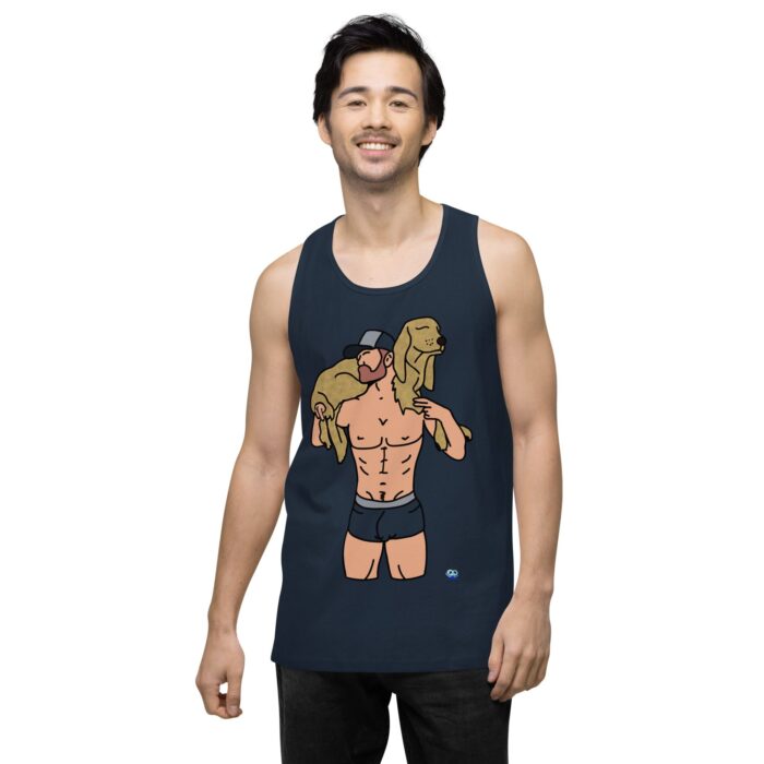 Men’s premium tank top - Man's Best Friend - Image 17