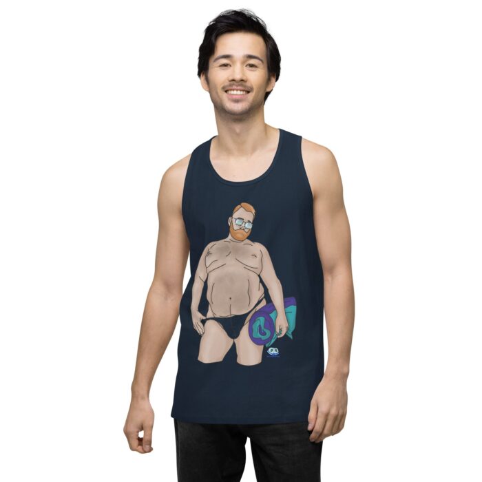 Men’s premium tank top - Ready for the Pool - Image 18