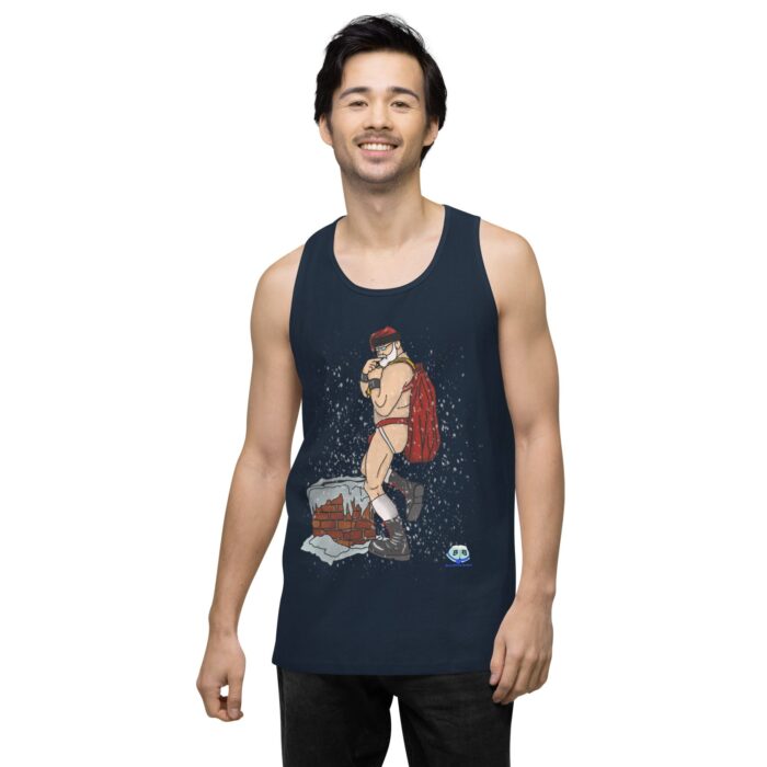 Men’s premium tank top - Santa's Sack - Image 18