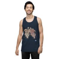 Men’s premium tank top - Staying In - Image 17