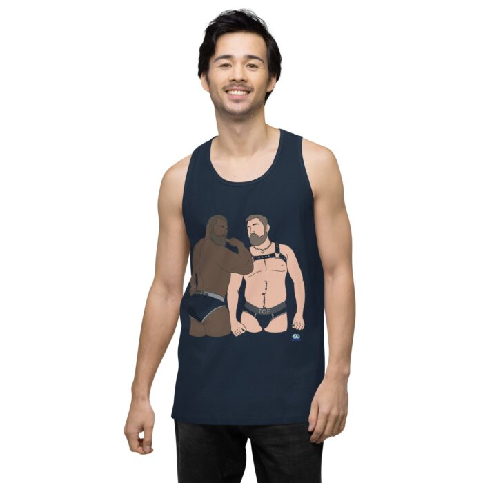 Men’s premium tank top - Top and Bottom - Image 18