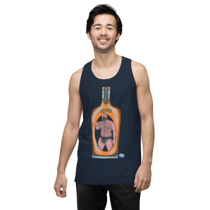 Men’s premium tank top - Two Fingers