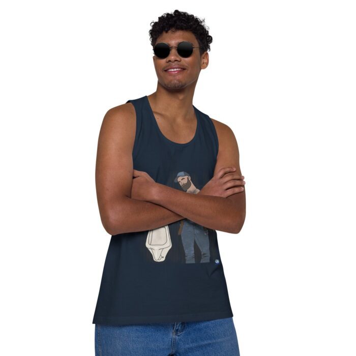 Men’s premium tank top - Urinal - Image 15