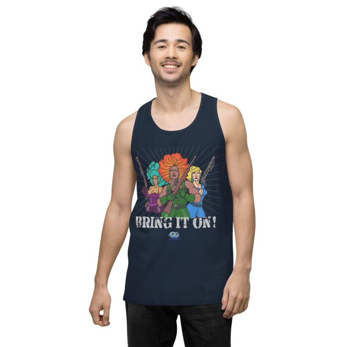 Men’s premium tank top - War on Drag - Image 17
