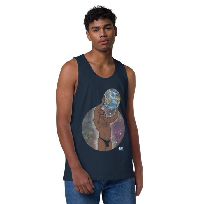 Men’s premium tank top - Atlas - Image 10