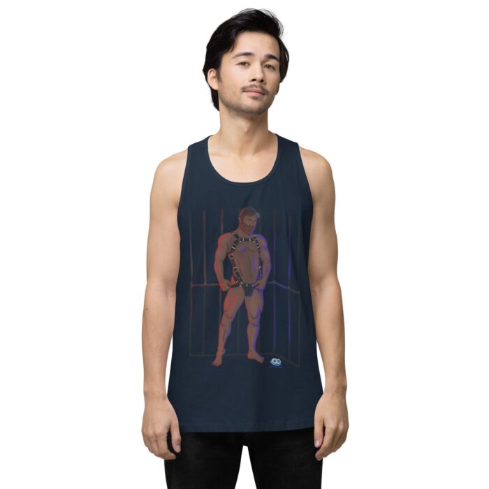 Men’s premium tank top - Busted - Image 17
