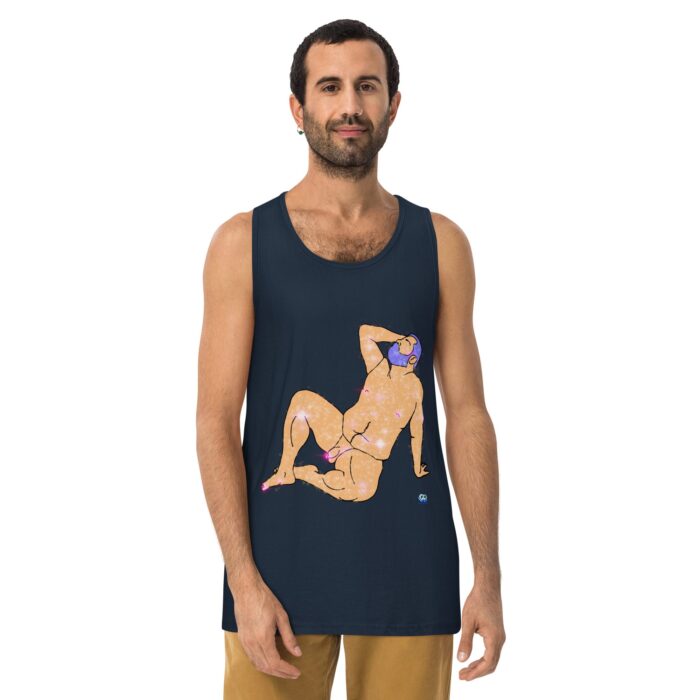 Men’s premium tank top - Cosmic - Image 8