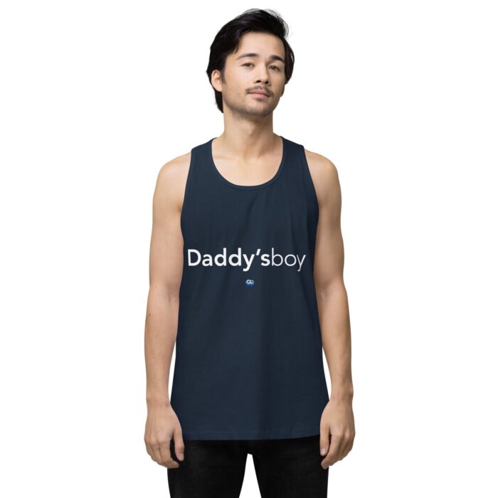 Men’s premium tank top - Daddy's Boy - Image 16