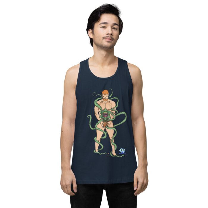 Men’s premium tank top - Feed Me - Image 17