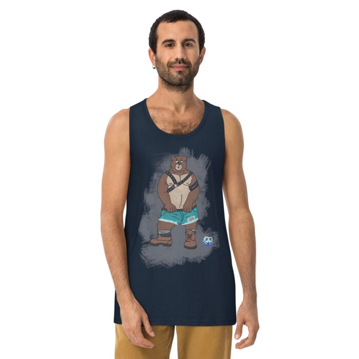 Men’s premium tank top - Growler - Image 8