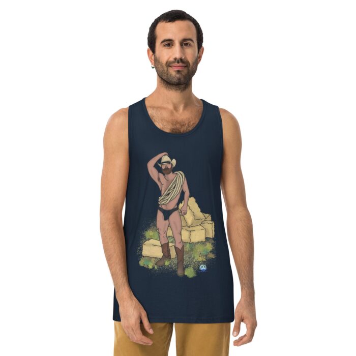 Men’s premium tank top - Hay Dude! - Image 8