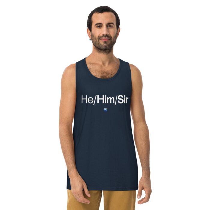 Men’s premium tank top - He/Him/Sir - Image 7