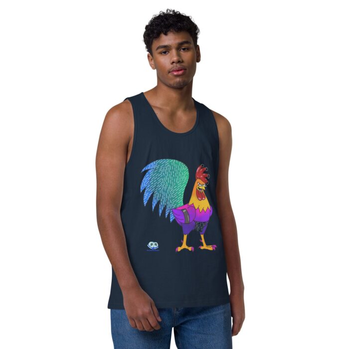 Men’s premium tank top - Pecker - Image 14