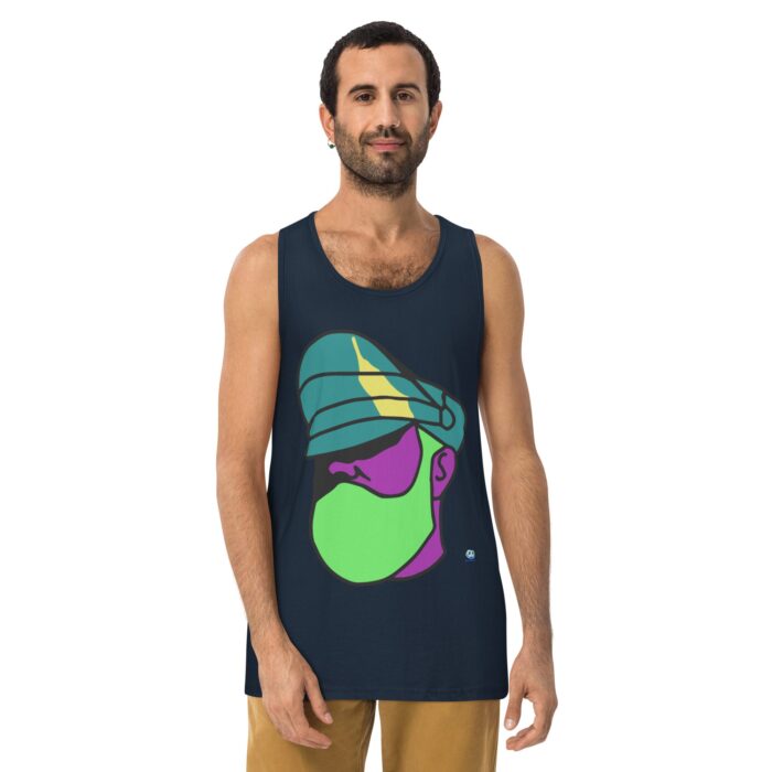 Men’s premium tank top - Pop Art Daddy - Image 8