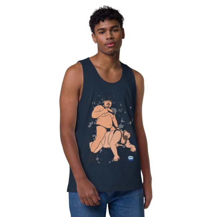 Men’s premium tank top - Ride 'Em - Image 14