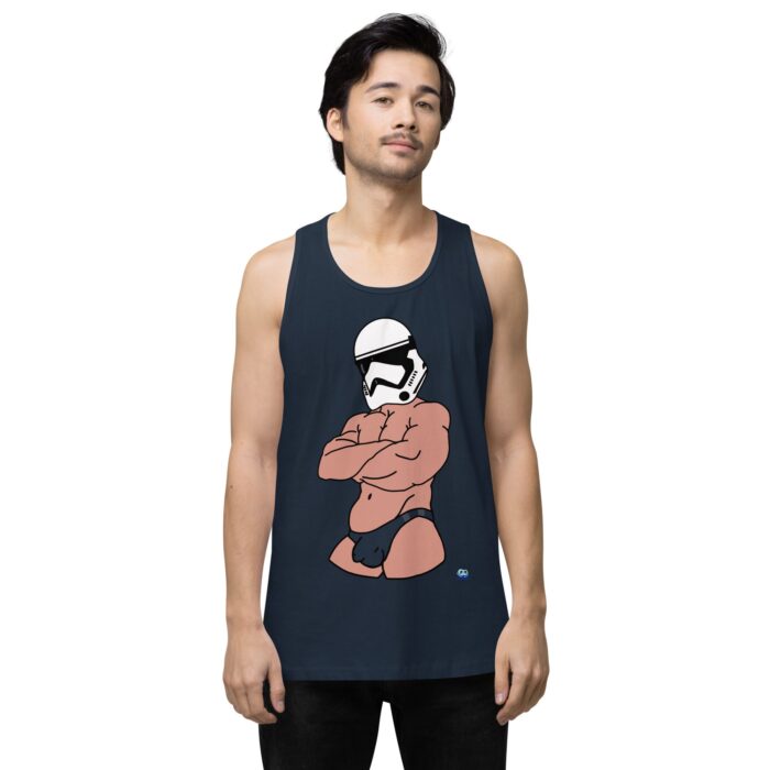 Men’s premium tank top - Super Trooper