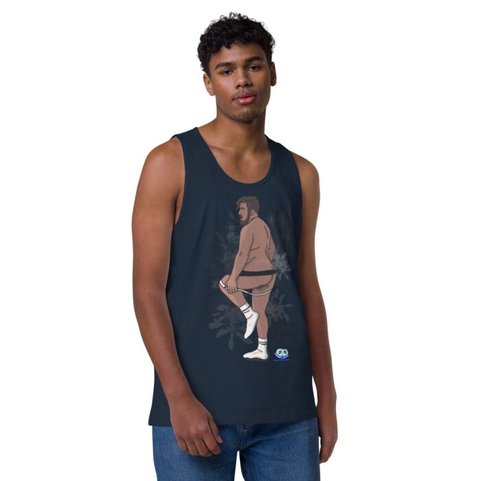 Men’s premium tank top - Undress - Image 14