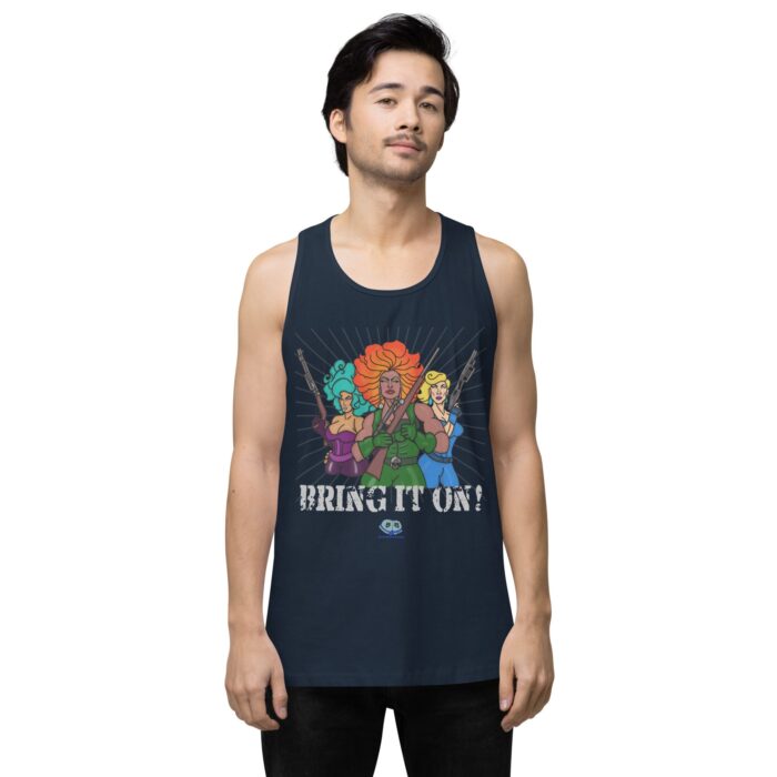 Men’s premium tank top - War on Drag - Image 16