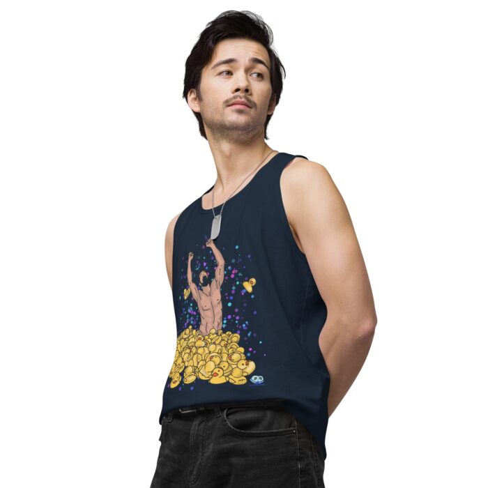 Men’s premium tank top - Cruising for Ducks - Image 20