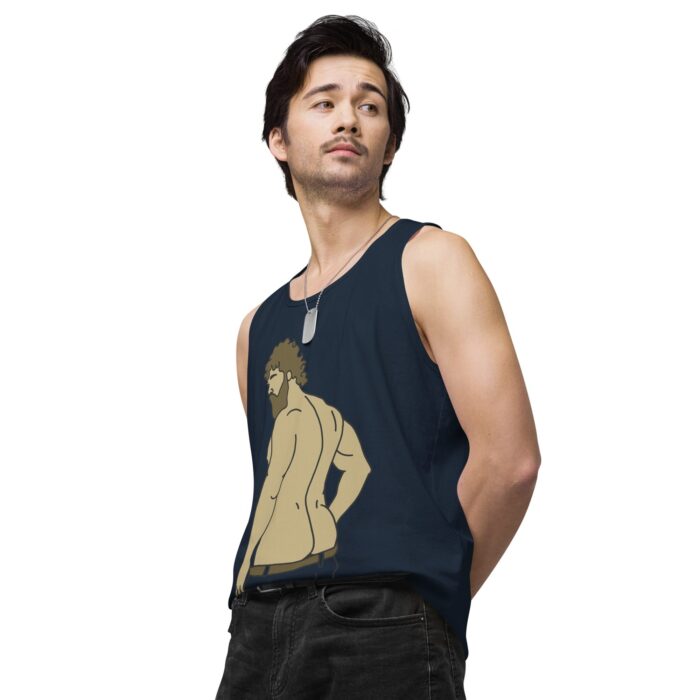 Men’s premium tank top - Curly Hair and All that Ass - Image 20