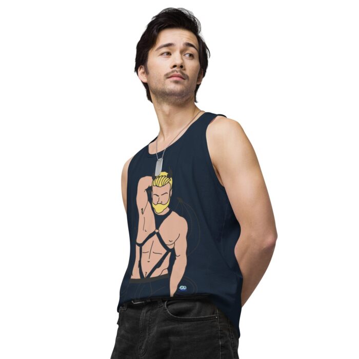 Men’s premium tank top - Devil - Image 19