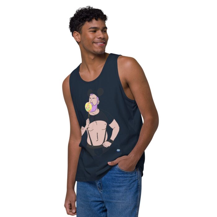 Men’s premium tank top - Disney Sucker - Image 16