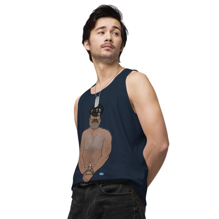 Men’s premium tank top - Hairy Daddy - Image 20