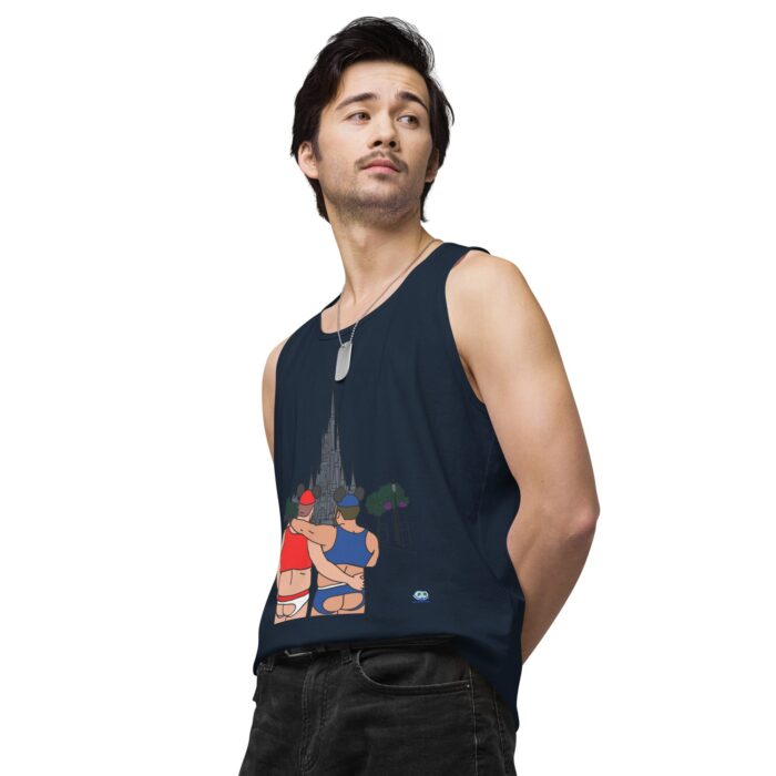 Men’s premium tank top - Main Street PG-13 - Image 20