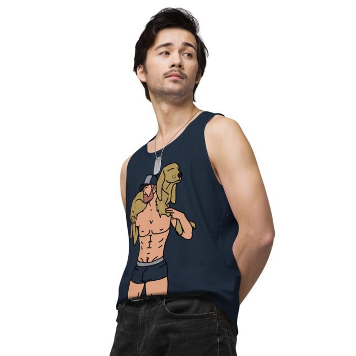 Men’s premium tank top - Man's Best Friend - Image 19